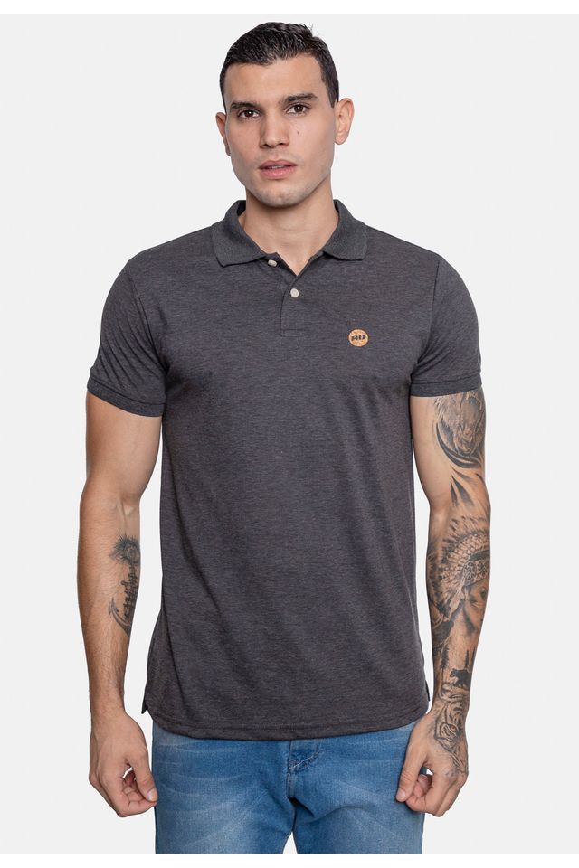 Camisa Polo HD Piquet Preta - P