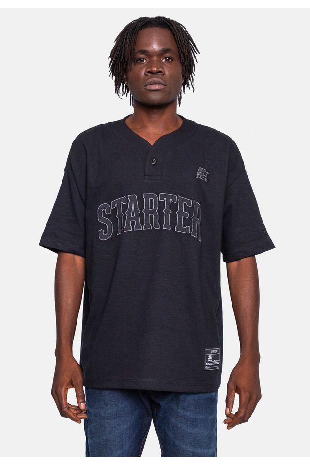 Camiseta Starter Oversize Especial Preta - P