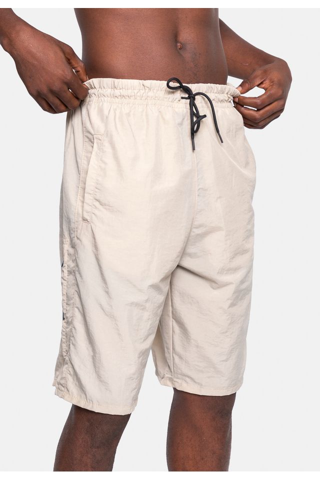 Bermuda Starter Elástico Areia - P