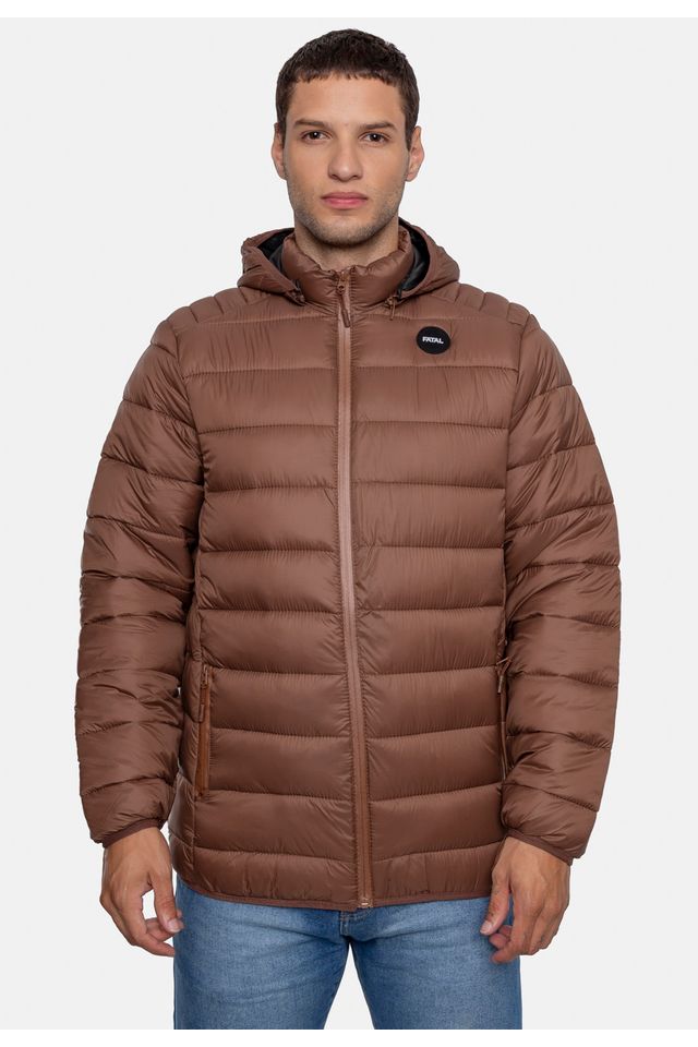 Jaqueta Fatal Bomber Marrom - P Jaqueta Fatal Bomber Marrom - P