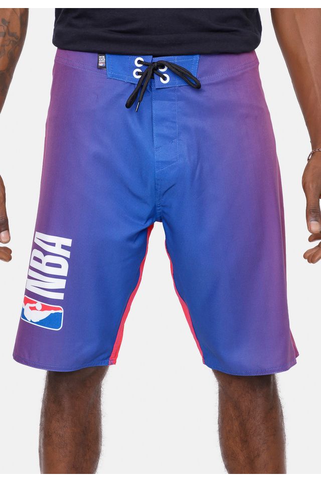 Boardshort NBA Gradient Vermelho - 38
