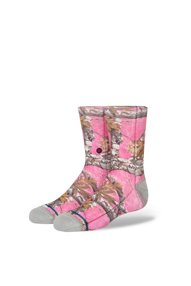 Meia Stance Edge Kids Rosa - ÚNICO