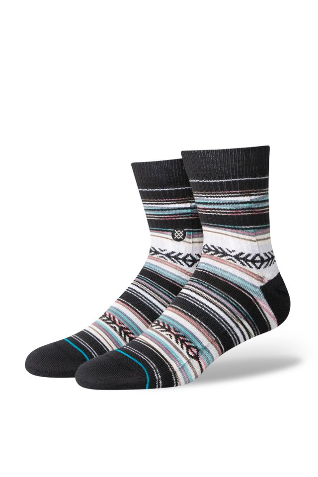 Meia Stance Reykir Qtr Multicolorida - ÚNICO