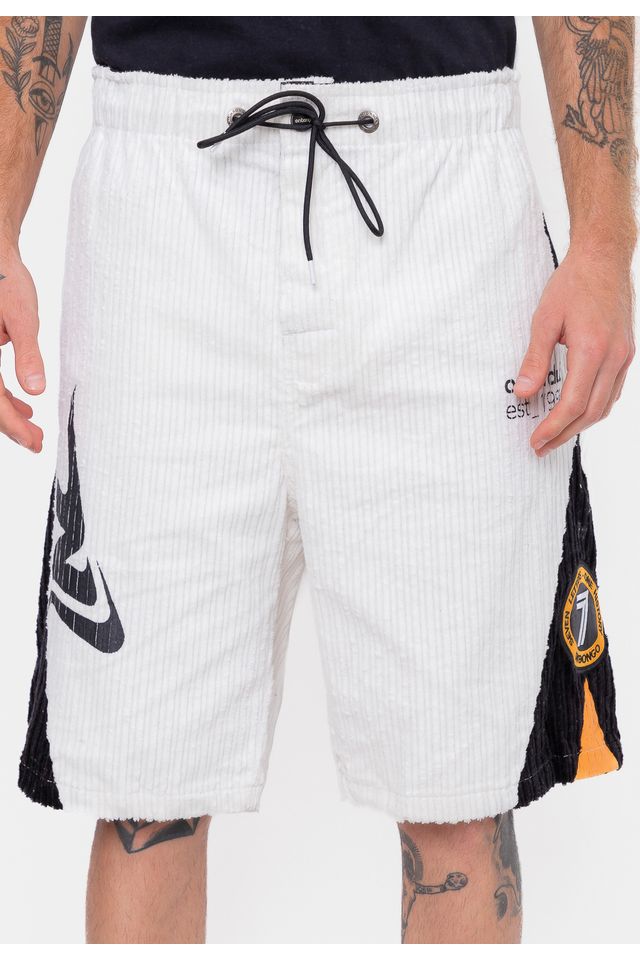 Bermuda Onbongo Veludo Soul Preta - P