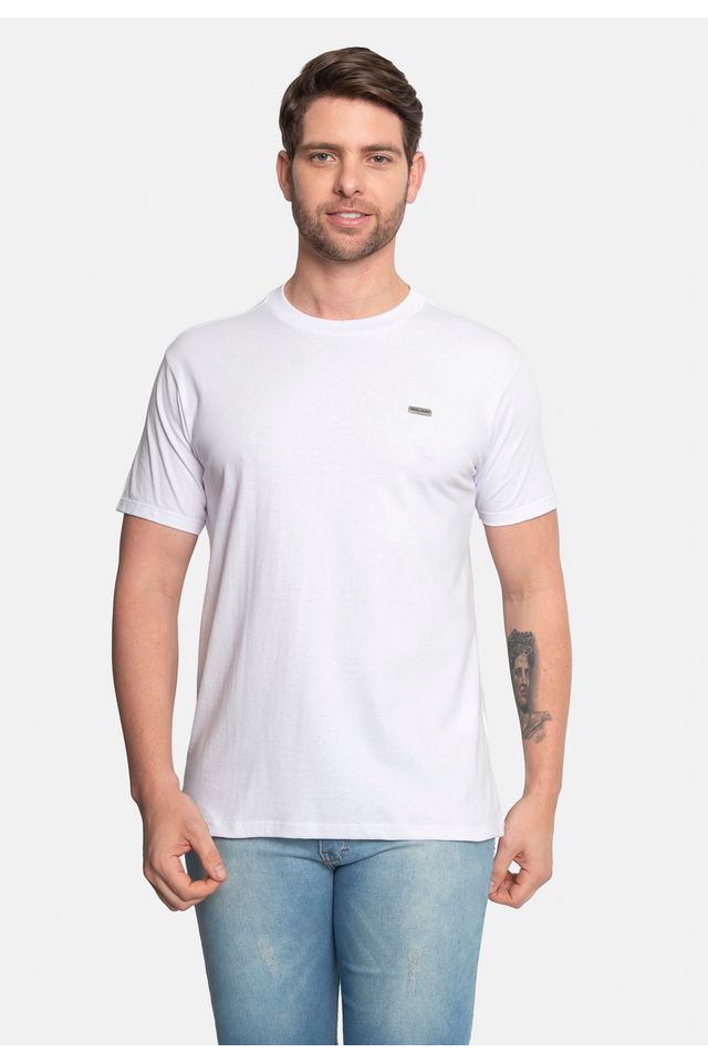 Camiseta Fatal Estampada Branca - P