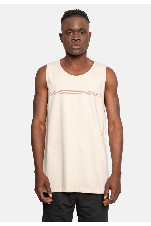 Regata Fatal Estampada Areia - P