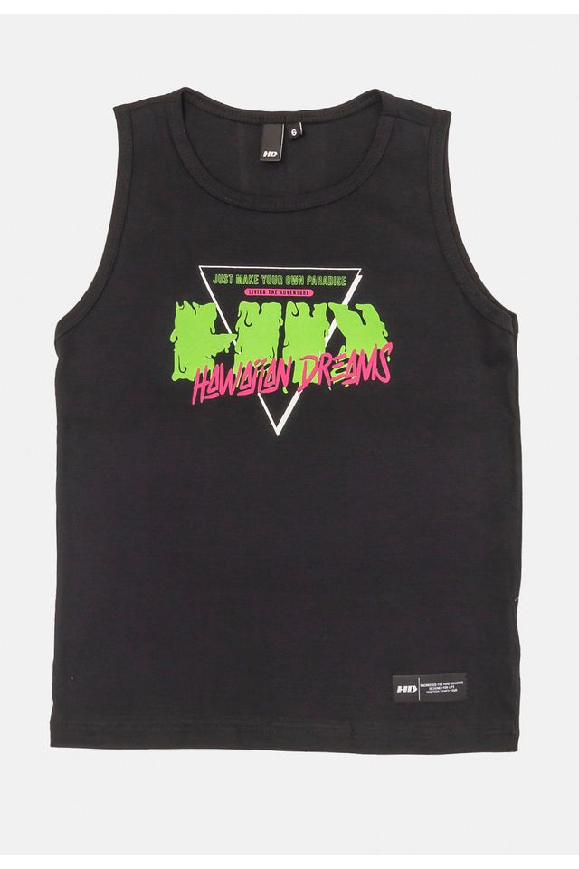 Regata HD Infantil Pacific Preta - 2