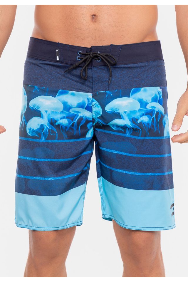 Boardshort HD Bioluminescen Azul - 42 Boardshort HD Bioluminescen Azul - 42