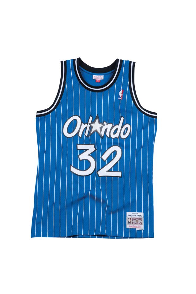 Regata Mitchell & Ness Road Swingman Jersey Orlando Magic 1994-95 Shaquille O'Neal Azul Royal - PP Regata Mitchell & Ness Road Swingman Jersey Orlando Magic 1994-95 Shaquille O'Neal Azul Royal - PP