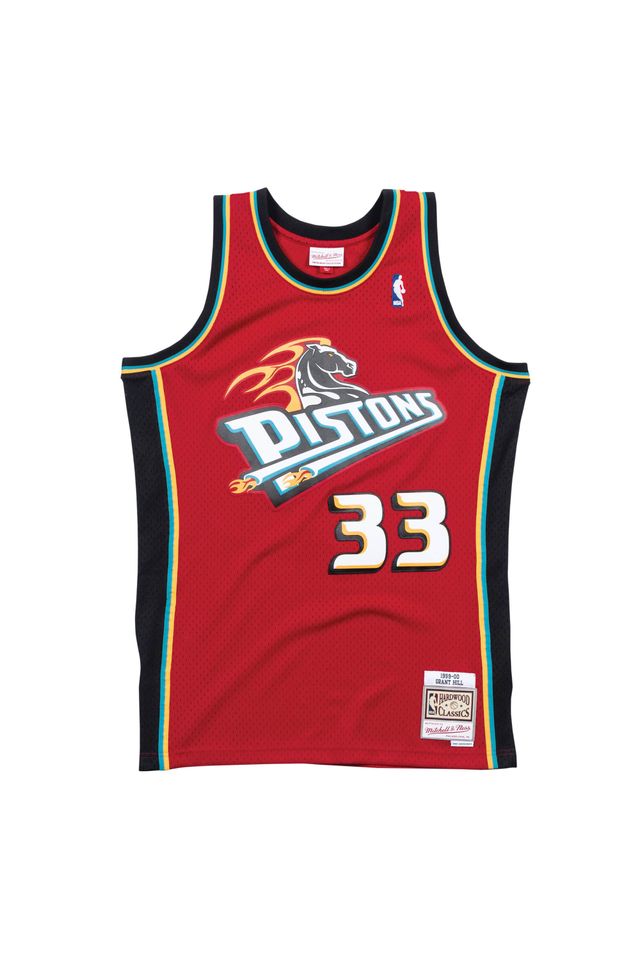 Regata Mitchell & Ness Alternate Swingman Jersey Detroit Pistons 1999-00 Grant Hill Vermelha - P