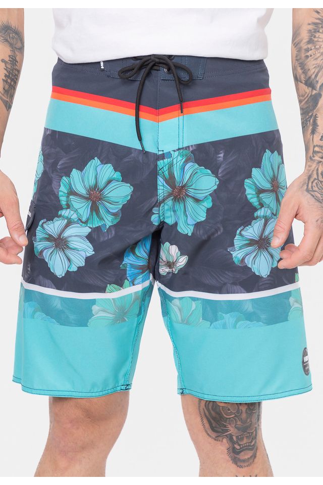 Boardshort HD Garden Azul - 38