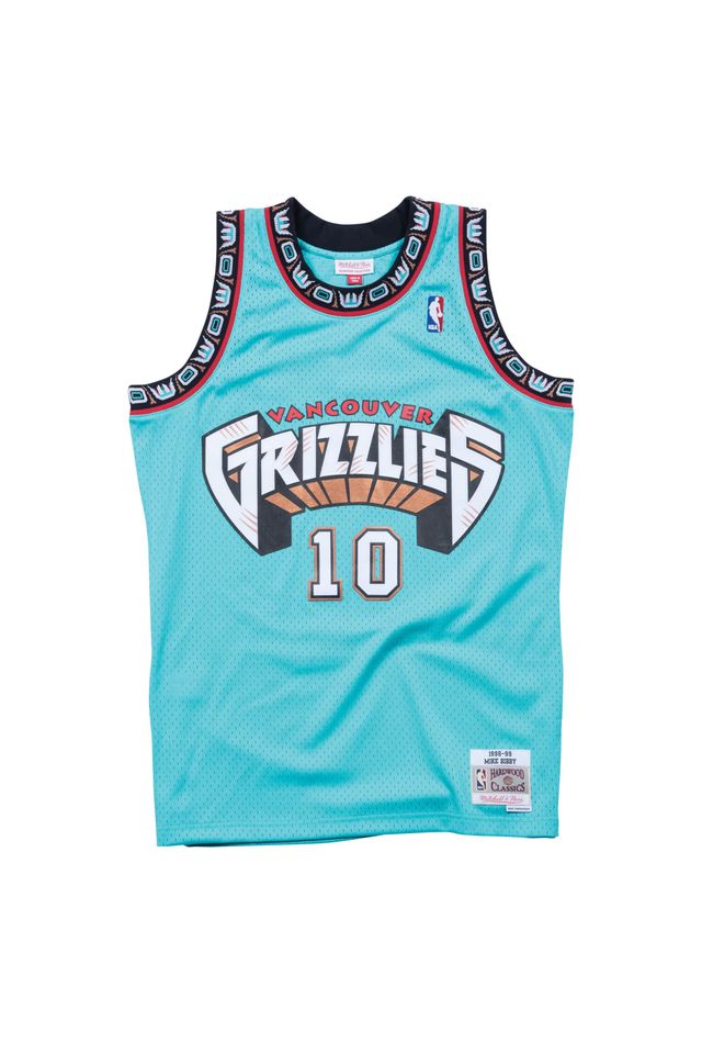 Regata Mitchell & Ness Road Swingman Jersey Vancouver Grizzlies 1998-99 Mike Bibby Verde - P Regata Mitchell & Ness Road Swingman Jersey Vancouver Grizzlies 1998-99 Mike Bibby Verde - P