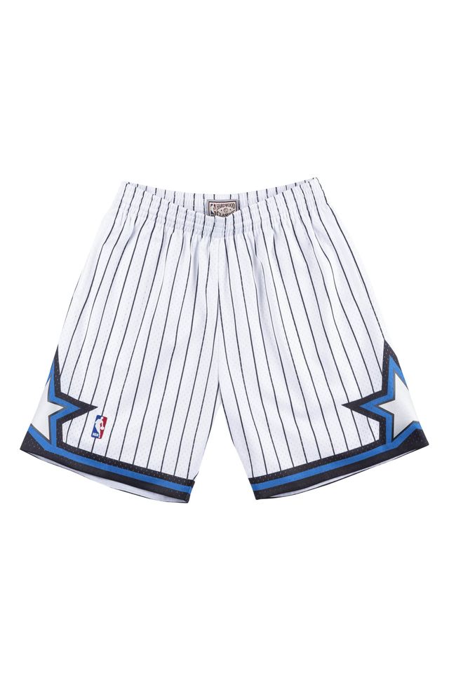 Shorts Mitchell & Ness Swingman Orlando Magic 1993-94 Branco - P