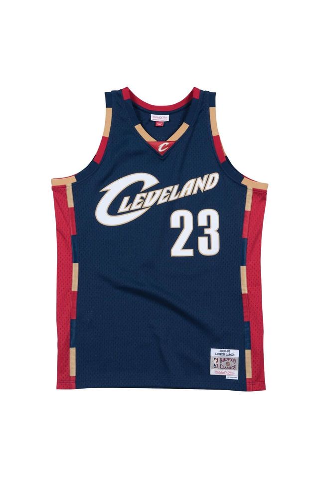 Regata Mitchell & Ness Alternate Swingman Jersey Cleveland Cavaliers 2008-09 Lebron James Azul Marinho - M Regata Mitchell & Ness Alternate Swingman Jersey Cleveland Cavaliers 2008-09 Lebron James Azul Marinho - M
