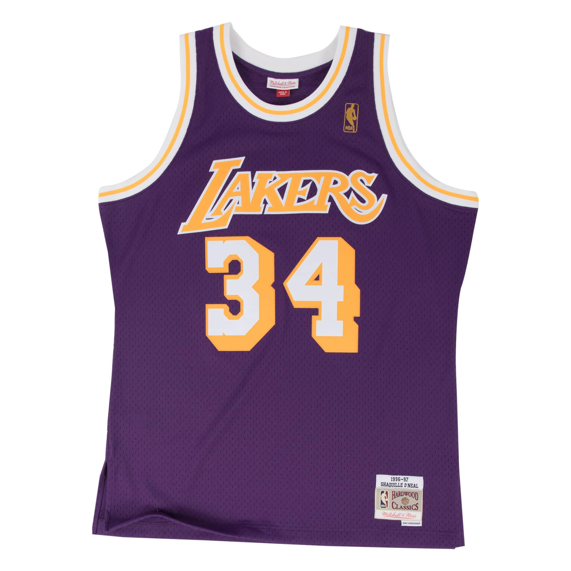 Regata Mitchell & Ness Road Swingman Jersey Los Angeles Lakers