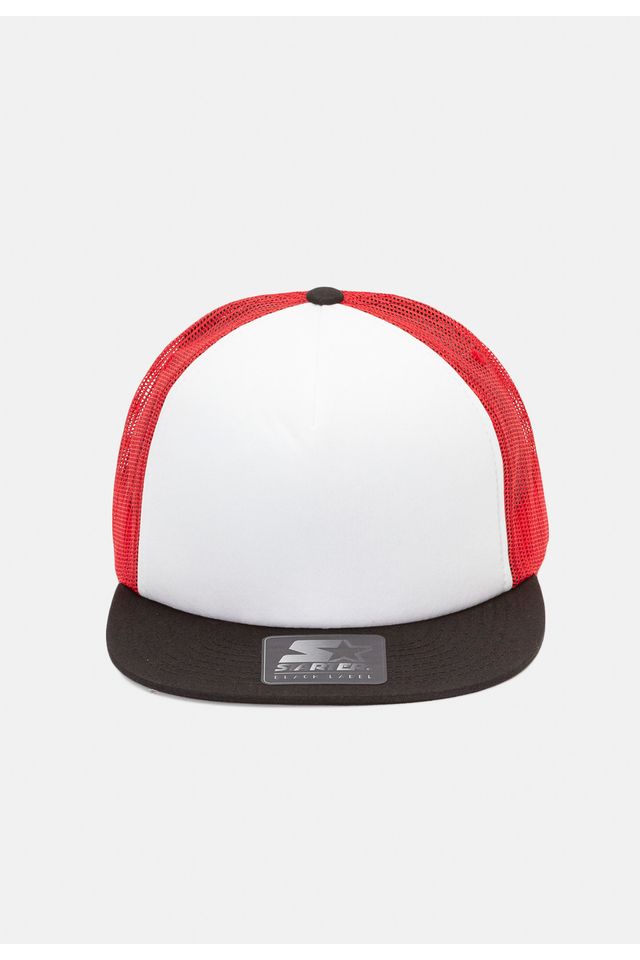 Boné Starter Aba Reta Snapback Trucker Foam Colorido - ÚNICO