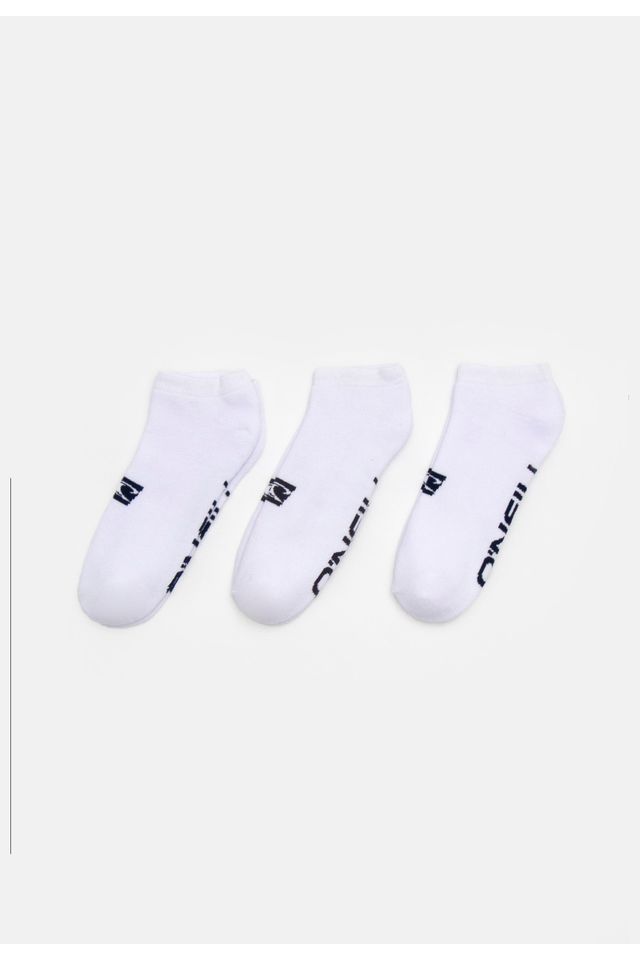 Meia Oneill Kit com 03 Peças Invisível Walk Off Sortido - ÚNICO