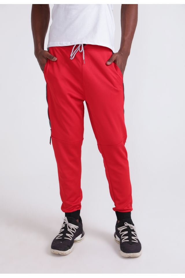 Calça Ecko Moletom Vermelha - G