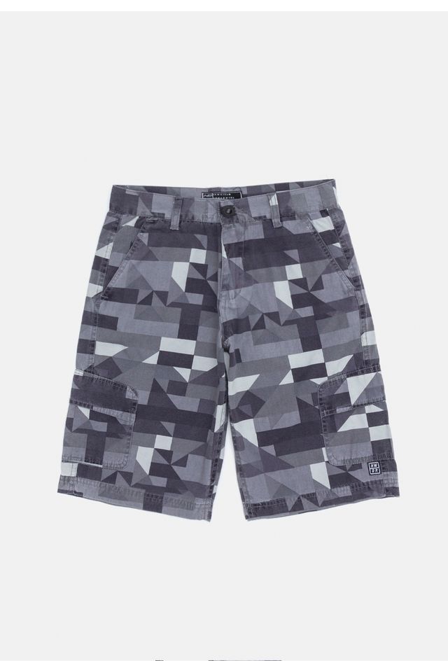 Bermuda HD Juvenil Walk Dream Cinza - 10