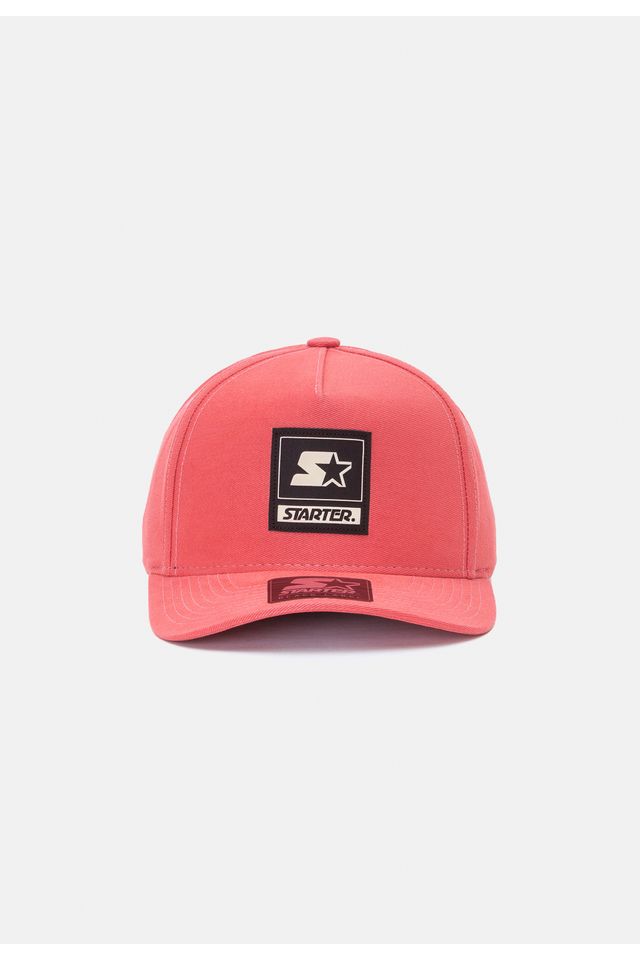 Boné Starter Aba Curva Snapback Rosa - ÚNICO Boné Starter Aba Curva Snapback Rosa - ÚNICO