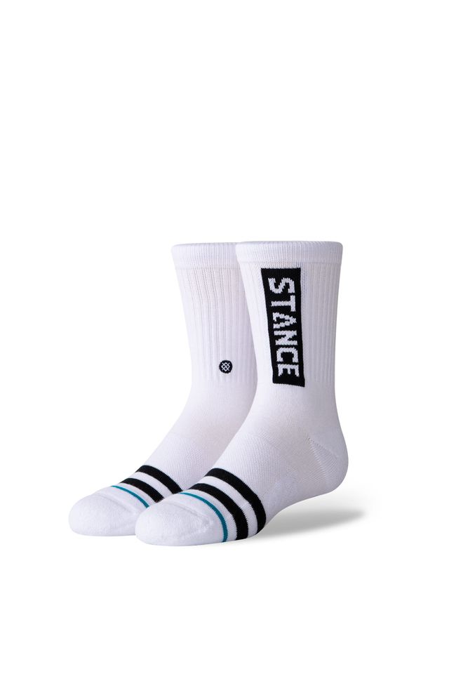 Meia Stance OG ST Kids Branca - ÚNICO