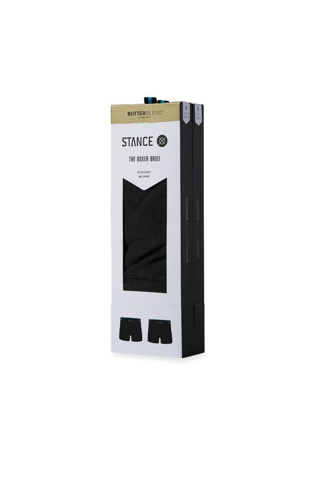 Cueca Stance Regulation Boxer Brief 2 Pack Preta - G