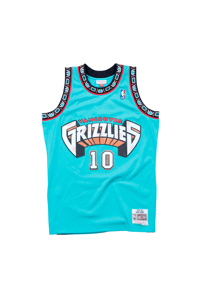 Regata Mitchell & Ness NBA Swingman Jersey Vancouver Grizzlies Mike Bibby 1998-99 Preta - M Regata Mitchell & Ness NBA Swingman Jersey Vancouver Grizzlies Mike Bibby 1998-99 Preta - M
