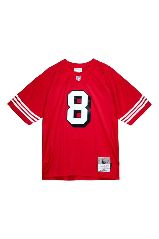 Camisa Mitchell & Ness NFL Legagy Jersey San Francisco 49ers Steve Young 1994 Vermelha - M