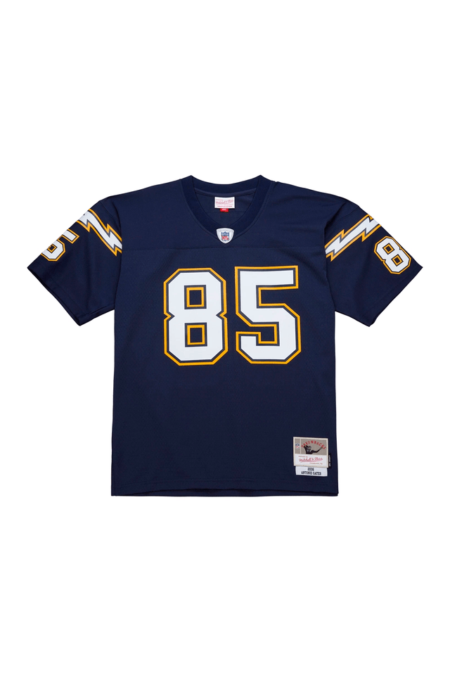 Camisa Mitchell & Ness NFL Dark Jersey Los Angeles Chargers Antonio Gates 2006 Azul Marinho - M Camisa Mitchell & Ness NFL Dark Jersey Los Angeles Chargers Antonio Gates 2006 Azul Marinho - M