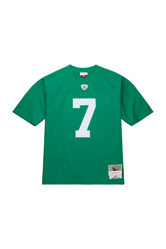 Camisa Mitchell & Ness NFL Legacy Jersey Philadelphia Eagles Michael Vick 2010 Verde - M Camisa Mitchell & Ness NFL Legacy Jersey Philadelphia Eagles Michael Vick 2010 Verde - M