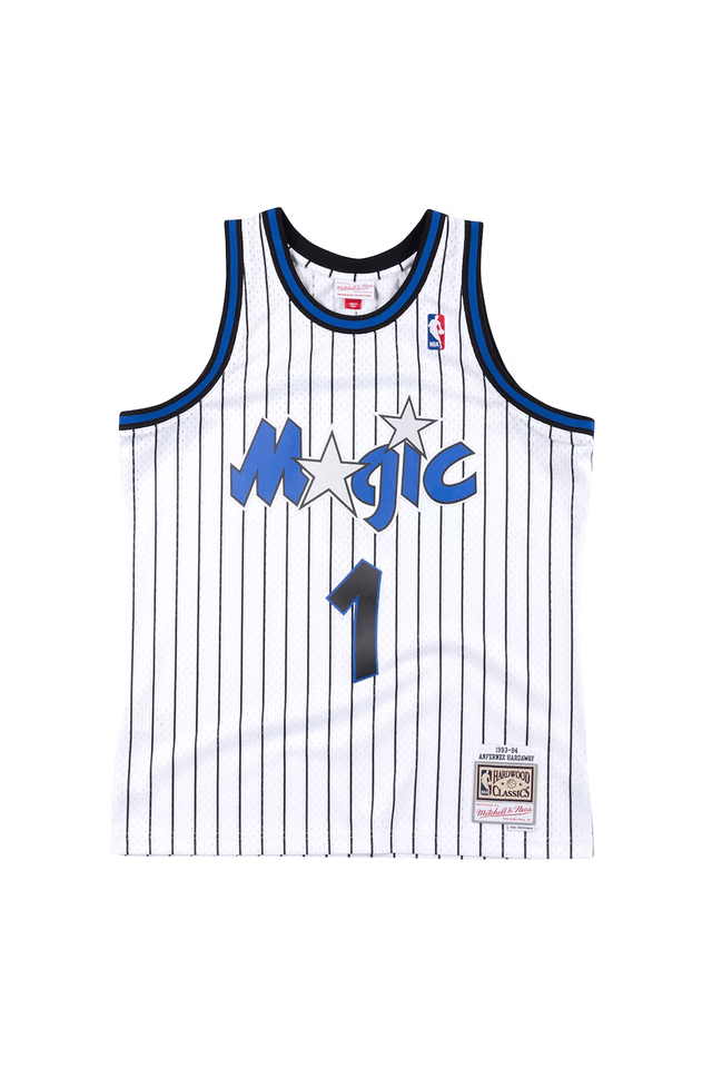 Regata Mitchell & Ness NBA Swingman Jersey Orlando Magic Penny Hardaway 1993-94 Branca - M Regata Mitchell & Ness NBA Swingman Jersey Orlando Magic Penny Hardaway 1993-94 Branca - M