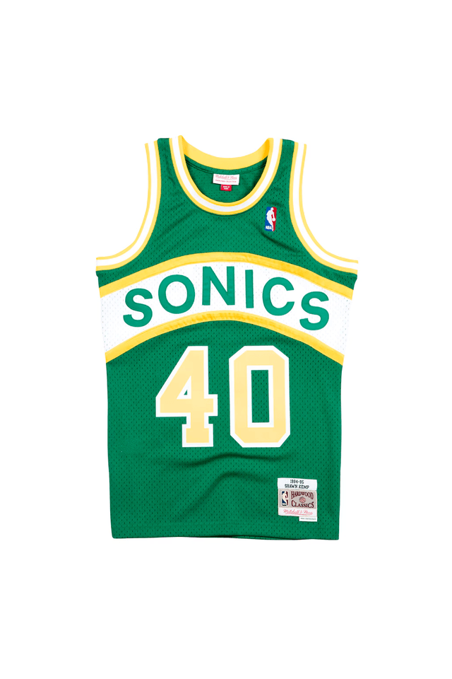 Regata Mitchell & Ness NBA Swingman Jersey Seattle SuperSonic Shawn Kemp 1994-95 Verde - M