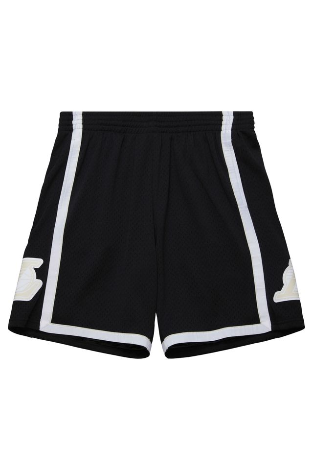 Shorts Mitchell & Ness Swingman Jersey Los Angeles Lakers 2009 Preto - P Shorts Mitchell & Ness Swingman Jersey Los Angeles Lakers 2009 Preto - P
