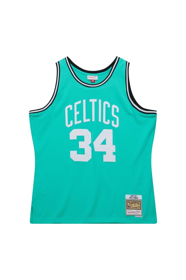 Regata Mitchell & Ness Cool Blue Swingman Jersey Boston Celtics 2007-08 Paul Pierce Verde - P