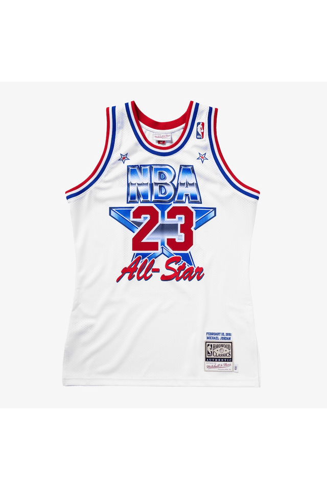 Regata Mitchell & Ness NBA Authentic Jersey All-Star Game East 1991 Michael Jordan Branca Regata Mitchell & Ness NBA All-Star East Jersey 1991 Michael Jordan Branca - S Regata Mitchell & Ness NBA Authentic Jersey All-Star Game East 1991 Michael Jordan Branca Regata Mitchell & Ness NBA All-Star East Jersey 1991 Michael Jordan Branca - S