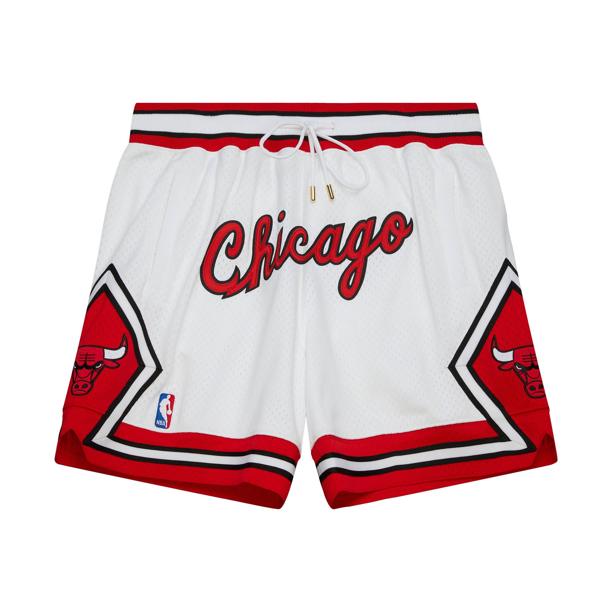 JUST DON Bulls ショーツ 2XL NBA Shorts Mitchell & Ness Just Don 7 Inch Home Chicago Bulls Branco