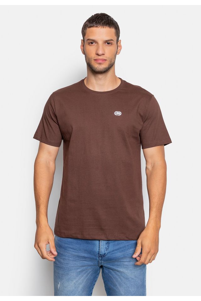 Camiseta Ecko Fashion Basic Iconic Marrom - P