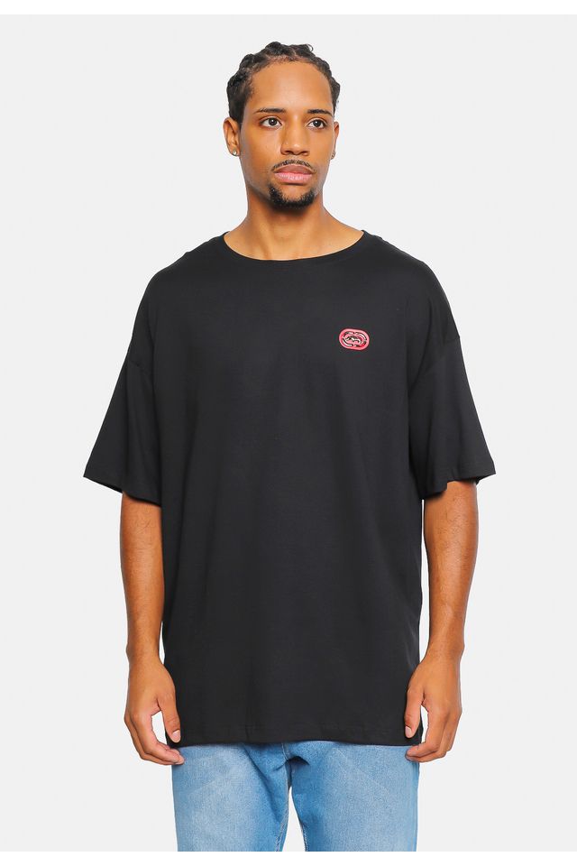 Camiseta Ecko Oversize Fashion Basic Preta - P