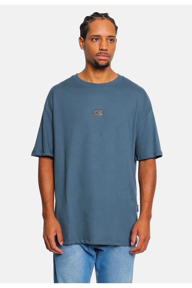 Camiseta Ecko Oversize Tajuba Azul - P