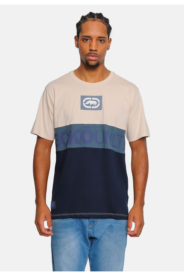 Camiseta Ecko Especial Areia - P