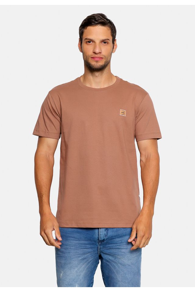 Camiseta HD Estampada Cork Marrom Camiseta HD Estampada Marrom - P
