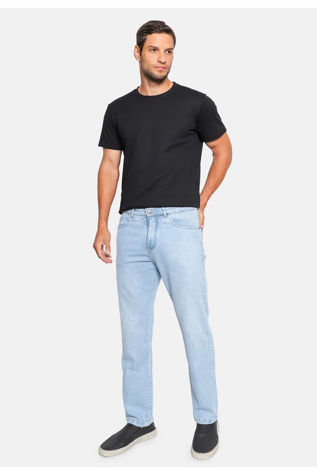 Calça Jeans HD Regular Azul - 38