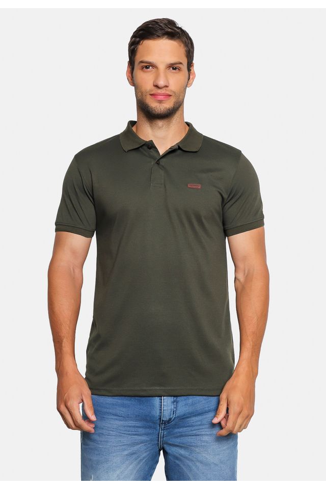 Camisa Polo HD Piquet Waves Verde - P