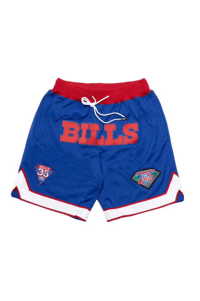 Bermuda Mitchell & Ness NFL Just Don Throwbacks Shorts Bills Azul Royal - M