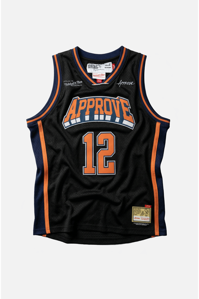 Regata Mitchell & Ness Collab Approve X M&N Preta - M