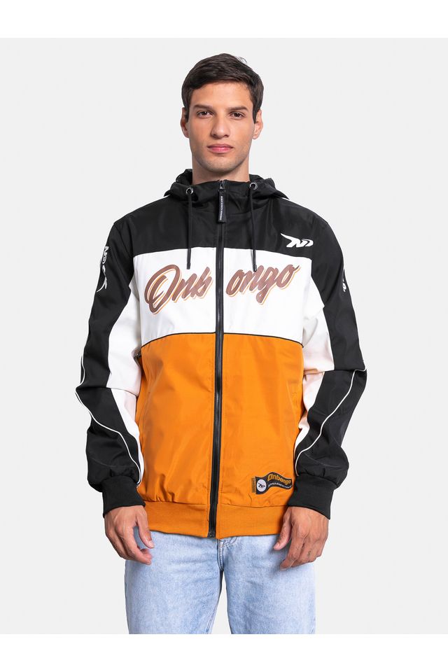 Jaqueta Onbongo Windbreak Preta - P