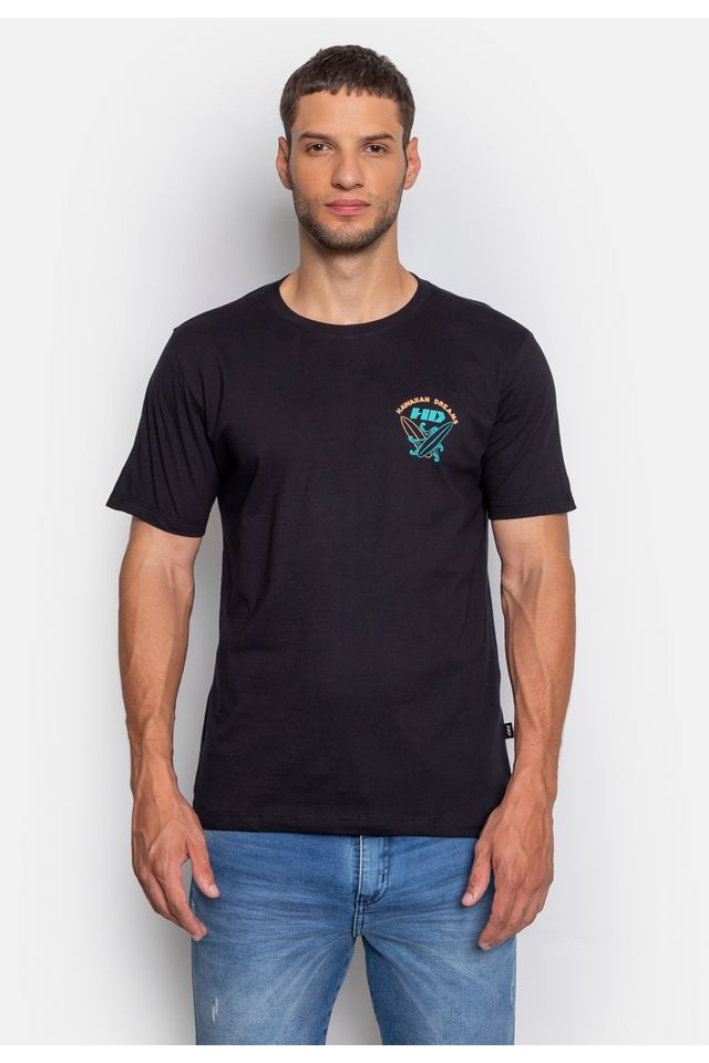 Camiseta HD Estampada Sculp Preta - P